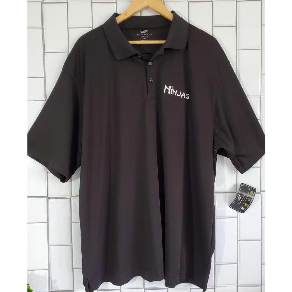 NWT ULTRA CLUB Cool and Dry Mens Polo Shirt  Light